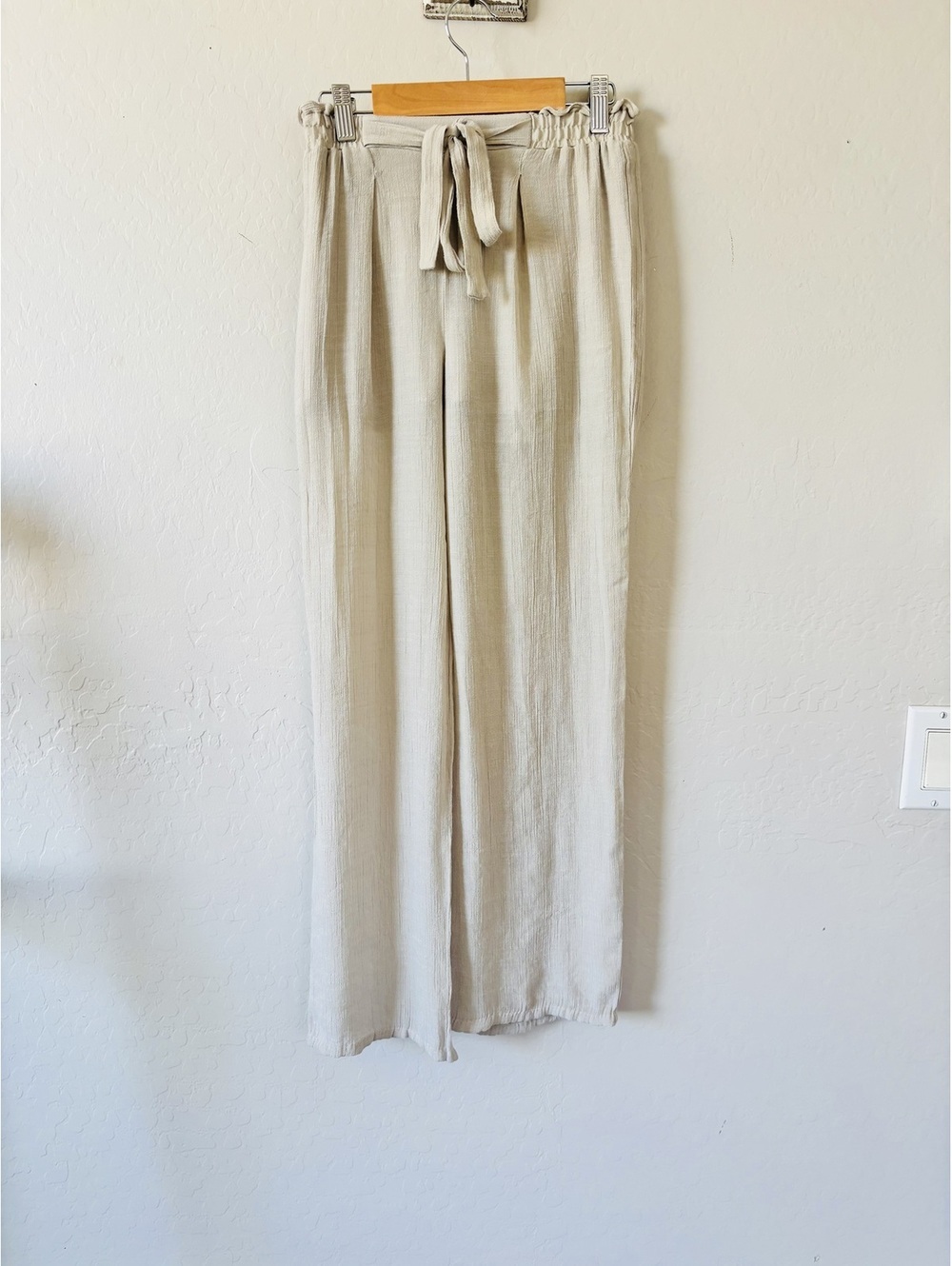 Vintage by & by linen blend pants lined